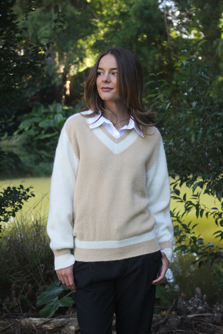 Lothlorian Alpaca Varsity Jumper image 1